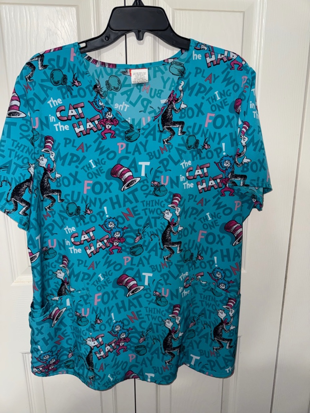 Dr. Seuss Scrub Top